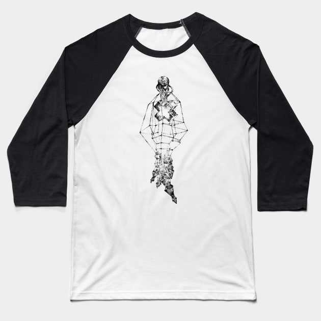 Virus Baseball T-Shirt by ImmortalPink